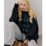 ブラック | ビッグロゴニットプルオーバー | RMAF　NICE CLAUP / OLIVE des OLIVE