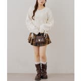 袖レースアップラメモールニット | RMAF NICE CLAUP / OLIVE des OLIVE | 詳細画像13