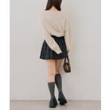 ラメフェザーキルトロゴニット | RMAF　NICE CLAUP / OLIVE des OLIVE | 詳細画像22 