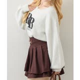ラメフェザーキルトロゴニット | RMAF　NICE CLAUP / OLIVE des OLIVE | 詳細画像3 