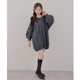 肩あきリボンニットワンピース | RMAF　NICE CLAUP / OLIVE des OLIVE | 詳細画像9 