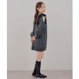 肩あきリボンニットワンピース | RMAF　NICE CLAUP / OLIVE des OLIVE | 詳細画像10 