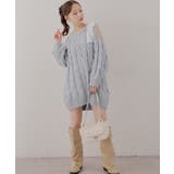 肩あきリボンニットワンピース | RMAF　NICE CLAUP / OLIVE des OLIVE | 詳細画像20 