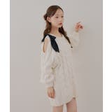 肩あきリボンニットワンピース | RMAF　NICE CLAUP / OLIVE des OLIVE | 詳細画像26 