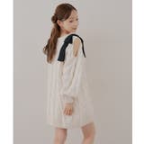 肩あきリボンニットワンピース | RMAF　NICE CLAUP / OLIVE des OLIVE | 詳細画像27 