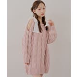 肩あきリボンニットワンピース | RMAF　NICE CLAUP / OLIVE des OLIVE | 詳細画像35 