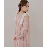 肩あきリボンニットワンピース | RMAF　NICE CLAUP / OLIVE des OLIVE | 詳細画像38 
