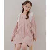 肩あきリボンニットワンピース | RMAF　NICE CLAUP / OLIVE des OLIVE | 詳細画像42 