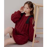 肩あきリボンニットワンピース | RMAF　NICE CLAUP / OLIVE des OLIVE | 詳細画像1 