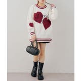 【5色展開】ハートロゴニット | RMAF NICE CLAUP / OLIVE des OLIVE | 詳細画像7