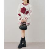 【5色展開】ハートロゴニット | RMAF NICE CLAUP / OLIVE des OLIVE | 詳細画像8