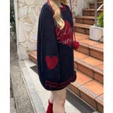 【5色展開】ハートロゴニット | RMAF　NICE CLAUP / OLIVE des OLIVE | 詳細画像32 