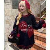 ネイビー | 【5色展開】ハートロゴニット | RMAF　NICE CLAUP / OLIVE des OLIVE