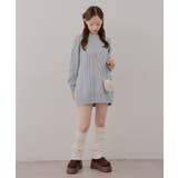 肩あきサイドリボンニットワンピース | RMAF NICE CLAUP / OLIVE des OLIVE | 詳細画像8