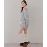肩あきサイドリボンニットワンピース | RMAF NICE CLAUP / OLIVE des OLIVE | 詳細画像10