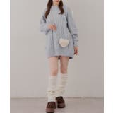 肩あきサイドリボンニットワンピース | RMAF NICE CLAUP / OLIVE des OLIVE | 詳細画像11