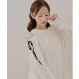 肩あきサイドリボンニットワンピース | RMAF NICE CLAUP / OLIVE des OLIVE | 詳細画像14