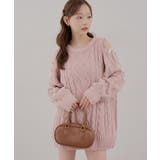 肩あきサイドリボンニットワンピース | RMAF NICE CLAUP / OLIVE des OLIVE | 詳細画像24