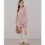 肩あきサイドリボンニットワンピース | RMAF NICE CLAUP / OLIVE des OLIVE | 詳細画像29