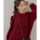 肩あきサイドリボンニットワンピース | RMAF NICE CLAUP / OLIVE des OLIVE | 詳細画像34