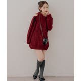 肩あきサイドリボンニットワンピース | RMAF NICE CLAUP / OLIVE des OLIVE | 詳細画像40
