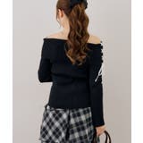 ドロストオフショルニット | RMAF NICE CLAUP / OLIVE des OLIVE | 詳細画像23