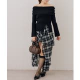 ドロストオフショルニット | RMAF NICE CLAUP / OLIVE des OLIVE | 詳細画像25
