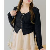 ブラック系 | 【UVカット】紫外線を90%カット!ドロストカーディガン | RMAF NICE CLAUP / OLIVE des OLIVE