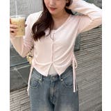ピンク | 【UVカット】紫外線を90%カット!ドロストカーディガン | RMAF NICE CLAUP / OLIVE des OLIVE