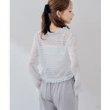 【セットアイテム】レースカーディガン×カップ付きレースキャミ | RMAF　NICE CLAUP / OLIVE des OLIVE | 詳細画像27 