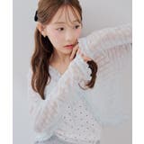 【セットアイテム】レースカーディガン×カップ付きレースキャミ | RMAF　NICE CLAUP / OLIVE des OLIVE | 詳細画像29 