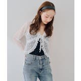 【セットアイテム】レースカーディガン×カップ付きレースキャミ | RMAF　NICE CLAUP / OLIVE des OLIVE | 詳細画像53 