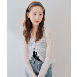 【セットアイテム】レースカーディガン×カップ付きレースキャミ | RMAF　NICE CLAUP / OLIVE des OLIVE | 詳細画像54 