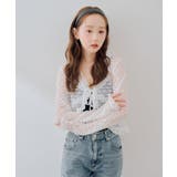 【セットアイテム】レースカーディガン×カップ付きレースキャミ | RMAF　NICE CLAUP / OLIVE des OLIVE | 詳細画像57 