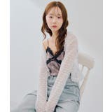【セットアイテム】レースカーディガン×カップ付きレースキャミ | RMAF　NICE CLAUP / OLIVE des OLIVE | 詳細画像5 