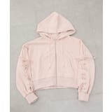 ピンク | 【セットアップ対応】レースアップキラロゴラメパーカー | RMAF NICE CLAUP / OLIVE des OLIVE