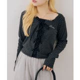 ボーダー | レースアップドッキングプルオーバー | RMAF NICE CLAUP / OLIVE des OLIVE