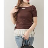 脇ドロストトップス&裾レースキャミ | RMAF　NICE CLAUP / OLIVE des OLIVE | 詳細画像2 