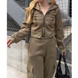 ナポレオン風ジップアップパーカー | RMAF　NICE CLAUP / OLIVE des OLIVE | 詳細画像24 
