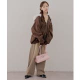 【裏起毛】キラキラなキラキラロゴファーパーカー | RMAF　NICE CLAUP / OLIVE des OLIVE | 詳細画像21 