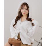【裏起毛】キラキラなキラキラロゴファーパーカー | RMAF　NICE CLAUP / OLIVE des OLIVE | 詳細画像35 