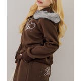 【セットアップ対応】キラリと刺繍ロゴファーショートパーカー | RMAF NICE CLAUP / OLIVE des OLIVE | 詳細画像20