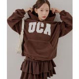 ブラウン | 【5色展開】UCAフリースパーカー | RMAF　NICE CLAUP / OLIVE des OLIVE