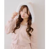 【セットアップ対応】ラインストーンショートファーパーカー | RMAF NICE CLAUP / OLIVE des OLIVE | 詳細画像10