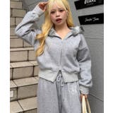 【セットアップ対応】ラインストーンショートファーパーカー | RMAF NICE CLAUP / OLIVE des OLIVE | 詳細画像43