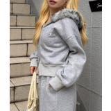 【セットアップ対応】ラインストーンショートファーパーカー | RMAF NICE CLAUP / OLIVE des OLIVE | 詳細画像46