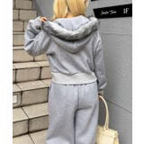 【セットアップ対応】ラインストーンショートファーパーカー | RMAF NICE CLAUP / OLIVE des OLIVE | 詳細画像47