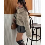 マルチリボンファイクファージャケット | RMAF NICE CLAUP / OLIVE des OLIVE | 詳細画像15