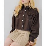 【セットアップ対応】リボンフラップブルゾン | RMAF　NICE CLAUP / OLIVE des OLIVE | 詳細画像1 