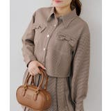 ベージュ系 | 【セットアップ対応】リボンフラップブルゾン | RMAF　NICE CLAUP / OLIVE des OLIVE